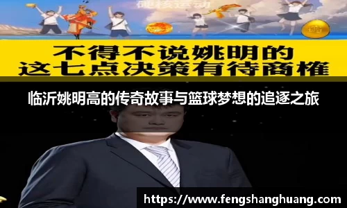 临沂姚明高的传奇故事与篮球梦想的追逐之旅